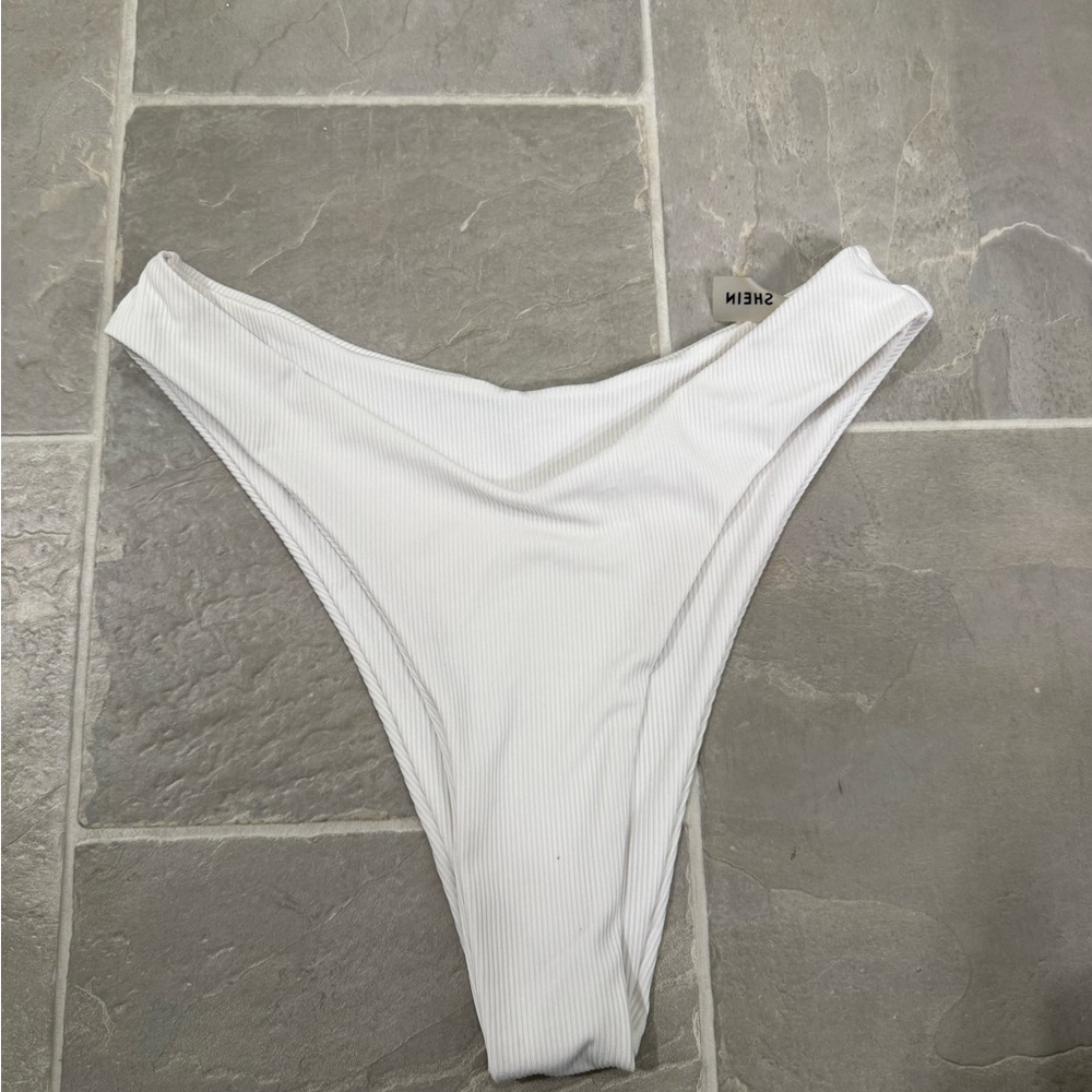 SHEIN White Bikini Bottom